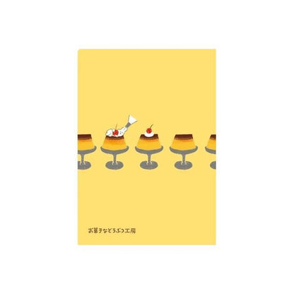 Snack Animal Studio B6 Clear Folder (2 pcs) - Cafe - Furukawa Shiko - Default Title by Techo Treats Stationery