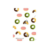 Snack Animal Studio B6 Clear Folder (2 pcs) - Western Pastry - Furukawa Shiko - Default Title by Techo Treats Stationery