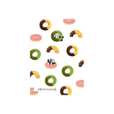 Snack Animal Studio B6 Clear Folder (2 pcs) - Western Pastry - Furukawa Shiko - Default Title by Techo Treats Stationery