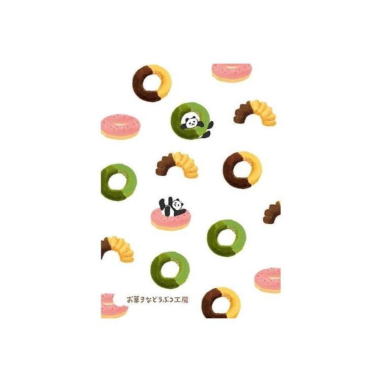 Snack Animal Studio B6 Clear Folder (2 pcs) - Western Pastry - Furukawa Shiko - Default Title by Techo Treats Stationery