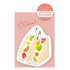 Snack Animal Studio Water Resistant PVC Sticker - Fruit Sandwich - Furukawa Shiko - Default Title by Techo Treats Stationery