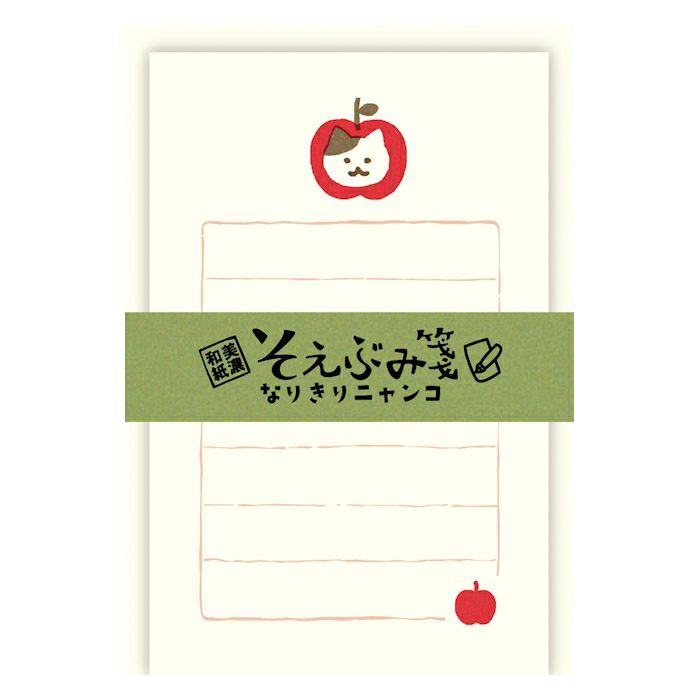 Soebumi-Sen Mini Letter Set - Narikiri Nyanko - Furukawa Shiko - Default Title by Techo Treats Stationery