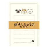 Soebumi-Sen Mini Letter Set - Woof Woof Woof - Furukawa Shiko - Default Title by Techo Treats Stationery