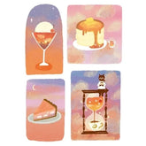 SORA CAFE Deco Seal - Evening - Furukawa Shiko - Default Title by Techo Treats Stationery