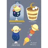 SORA CAFE Deco Seal - Midnight - Furukawa Shiko - Default Title by Techo Treats Stationery