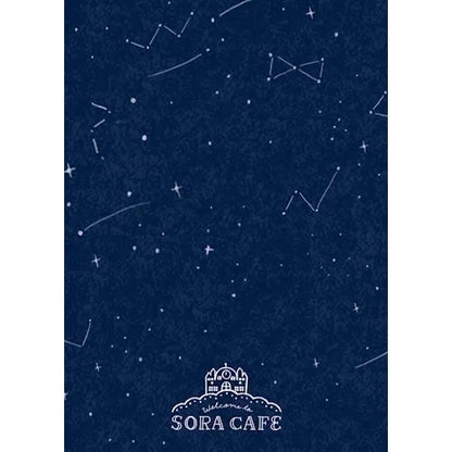 SORA CAFE Deco Seal - Midnight - Furukawa Shiko - Default Title by Techo Treats Stationery