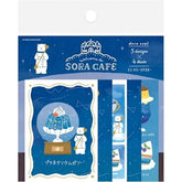 SORA CAFE Deco Seal - Night - Furukawa Shiko - Default Title by Techo Treats Stationery