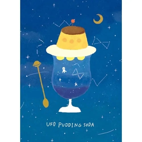 SORA CAFE Deco Seal - Night - Furukawa Shiko - Default Title by Techo Treats Stationery