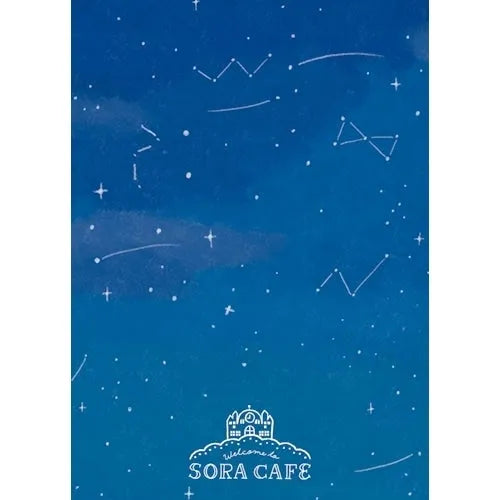 SORA CAFE Deco Seal - Night - Furukawa Shiko - Default Title by Techo Treats Stationery