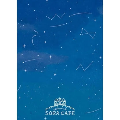 SORA CAFE Deco Seal - Night - Furukawa Shiko - Default Title by Techo Treats Stationery