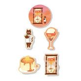 SORA CAFE Washi Flake Seal - Evening - Furukawa Shiko - Default Title by Techo Treats Stationery