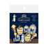 SORA CAFE Washi Flake Seal - Midnight - Techo Treats