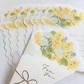Spring Limited Flowers Letter - Mimosa - Furukawa Shiko - Default Title by Techo Treats Stationery