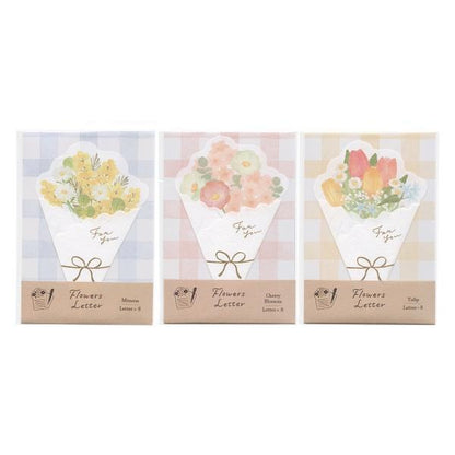 Spring Limited Flowers Letter - Mimosa - Furukawa Shiko - Default Title by Techo Treats Stationery