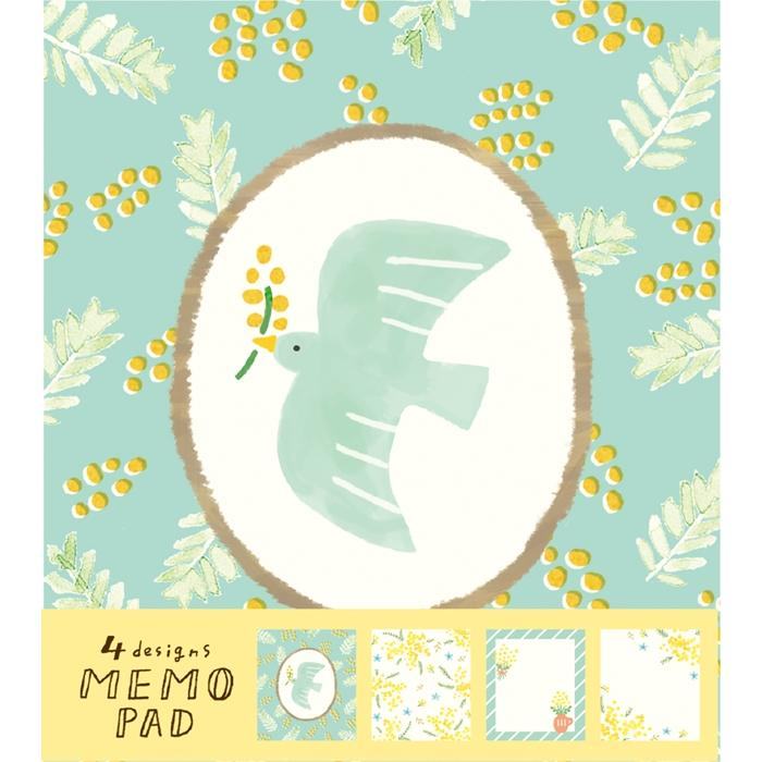 Spring Limited Memo Pad - Mimosa - Furukawa Shiko - Default Title by Techo Treats Stationery