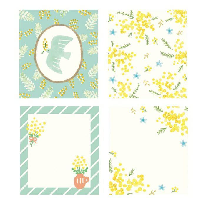 Spring Limited Memo Pad - Mimosa - Techo Treats