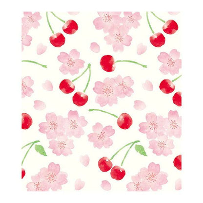 Spring Limited Memo Pad - Sakura and Fruits - Furukawa Shiko - Default Title by Techo Treats Stationery