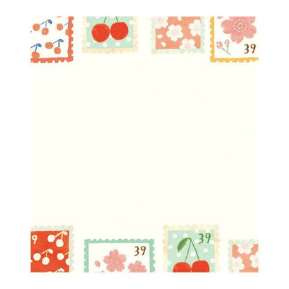 Spring Limited Memo Pad - Sakura and Fruits - Furukawa Shiko - Default Title by Techo Treats Stationery
