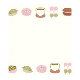 Spring Limited Memo Pad - Sakura and Japanese Sweets - Furukawa Shiko - Default Title by Techo Treats Stationery
