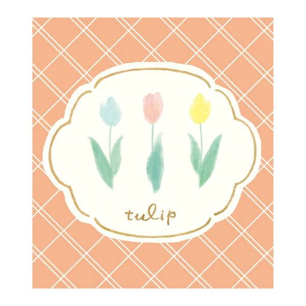 Spring Limited Memo Pad - Various Tulips - Furukawa Shiko - Default Title by Techo Treats Stationery