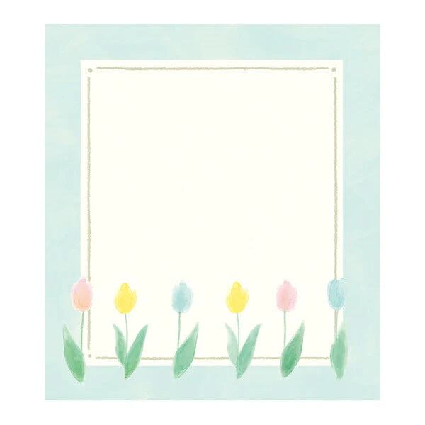 Spring Limited Memo Pad - Various Tulips - Furukawa Shiko - Default Title by Techo Treats Stationery