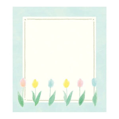 Spring Limited Memo Pad - Various Tulips - Furukawa Shiko - Default Title by Techo Treats Stationery