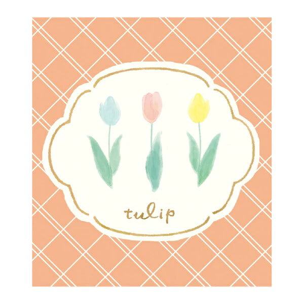 Spring Limited Memo Pad - Various Tulips - Techo Treats