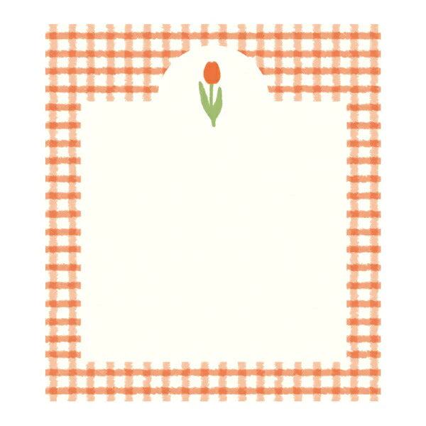 Spring Limited Memo Pad - Various Tulips - Techo Treats