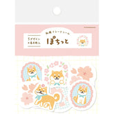 Spring Limited Washi Flake Seal - Shiba - Furukawa Shiko - Default Title by Techo Treats Stationery