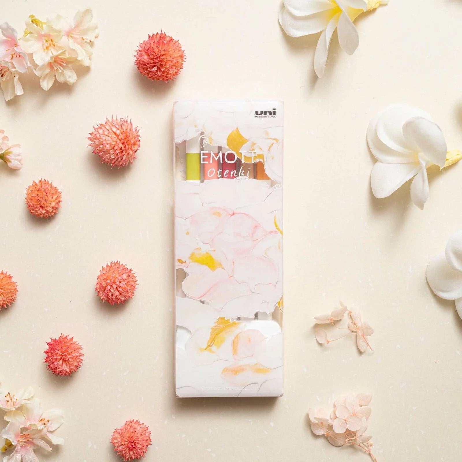 (Stationery Girls Fair Limited Edition) Otenki EMOTT 5 Color Set - Cloudy - Techo Treats