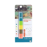 STICKYLE STAMP 5-in-1 Penetrating Stamp - Nostalgic Feeling - Sun-Star Stationery - Default Title by Techo Treats Stationery