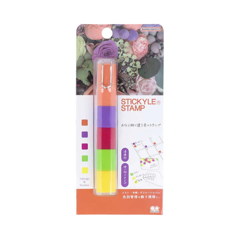 STICKYLE STAMP 5-in-1 Penetrating Stamp - The Bouquet Received in My Dreams - Sun-Star Stationery - Default Title by Techo Treats Stationery