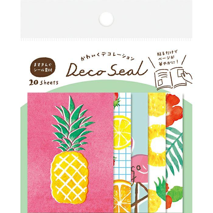 Summer Limited Deco Seal - Southern Country - Furukawa Shiko - Default Title by Techo Treats Stationery