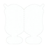 Summer Limited Die-cut Mini Letter - Cafe Sunrise - Furukawa Shiko - Default Title by Techo Treats Stationery