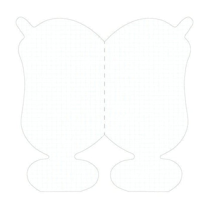 Summer Limited Die-cut Mini Letter - Cafe Sunrise - Furukawa Shiko - Default Title by Techo Treats Stationery