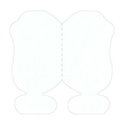 Summer Limited Die-cut Mini Letter - Cafe Sunset - Furukawa Shiko - Default Title by Techo Treats Stationery