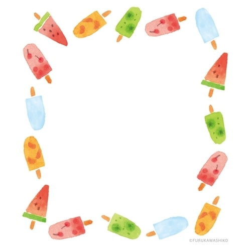 Summer Limited Memo Pad - Ice - Furukawa Shiko - Default Title by Techo Treats Stationery