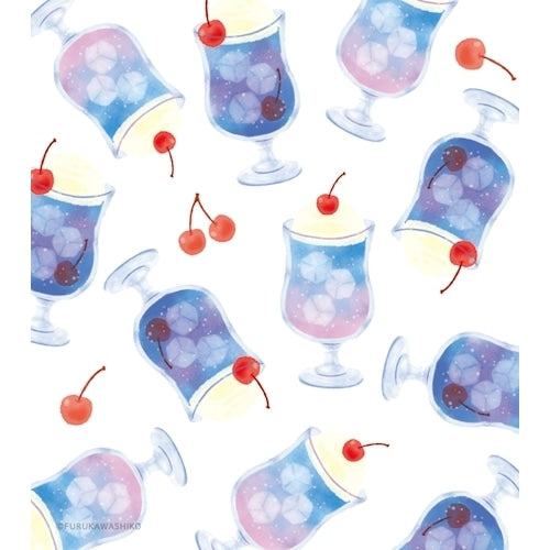 Summer Limited Memo Pad - Purple Soda - Furukawa Shiko - Default Title by Techo Treats Stationery