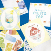 Summer Limited Memo Pad - Purple Soda - Furukawa Shiko - Default Title by Techo Treats Stationery