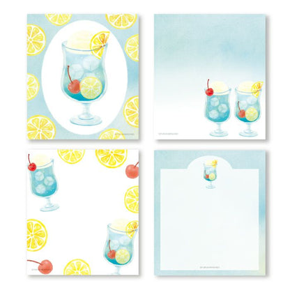 Summer Limited Memo Pad - Ramune Soda - Furukawa Shiko - Default Title by Techo Treats Stationery