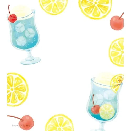 Summer Limited Memo Pad - Ramune Soda - Techo Treats