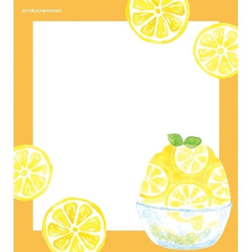 Summer Limited Memo Pad - Shaved Ice - Furukawa Shiko - Default Title by Techo Treats Stationery