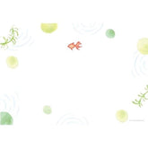Summer Limited Mini Letter Set - Gold Fish - Furukawa Shiko - Default Title by Techo Treats Stationery