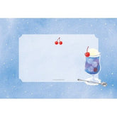 Summer Limited Mini Letter Set - Purple Soda - Furukawa Shiko - Default Title by Techo Treats Stationery