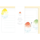 Summer Limited Mini Letter Set - Shaved Ice - Furukawa Shiko - Default Title by Techo Treats Stationery