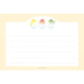 Summer Limited Mini Letter Set - Shaved Ice - Furukawa Shiko - Default Title by Techo Treats Stationery