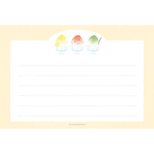 Summer Limited Mini Letter Set - Shaved Ice - Techo Treats