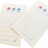 Summer Limited Soebumi-Sen Mini Letter Set - Fluffy Shaved Ice - Furukawa Shiko - Default Title by Techo Treats Stationery