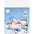 Summer Limited Washi Flake Seal - clear blue - Furukawa Shiko - Default Title by Techo Treats Stationery