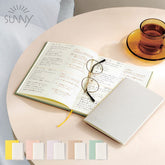 SUNNY LOG NOTE A5 - Yellow - IROHA PUBLISHING - Default Title by Techo Treats Stationery